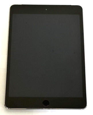 Apple iPad mini 4 A1550 64GB Wi-Fi + Cellular Unlocked 7.9in Space Gray