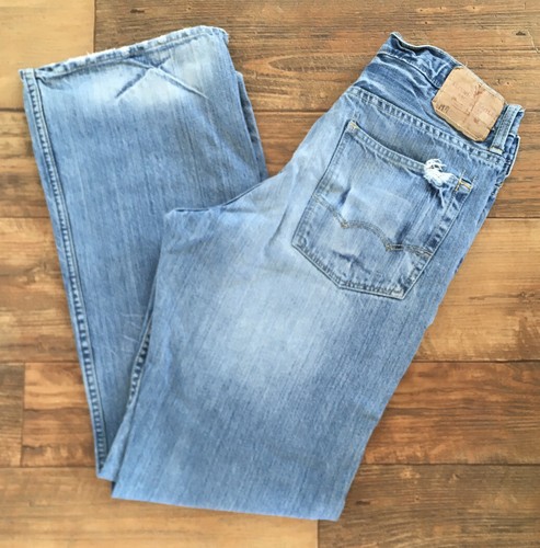 American Eagle 1977 Bootcut Distressed Light Wash Jeans