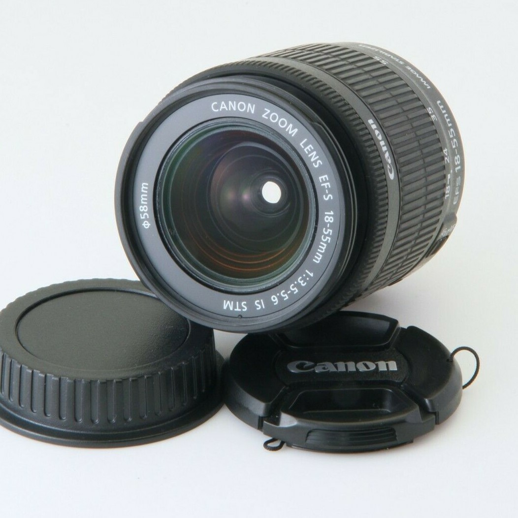 MINT】Canon EF-S 18-55mm F/3.5-5.6 IS STM Lens Tested OK