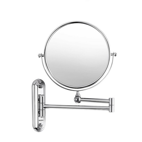 5X/10X Magnification Wall Mount Bathroom Magnifying Makeup Mirror