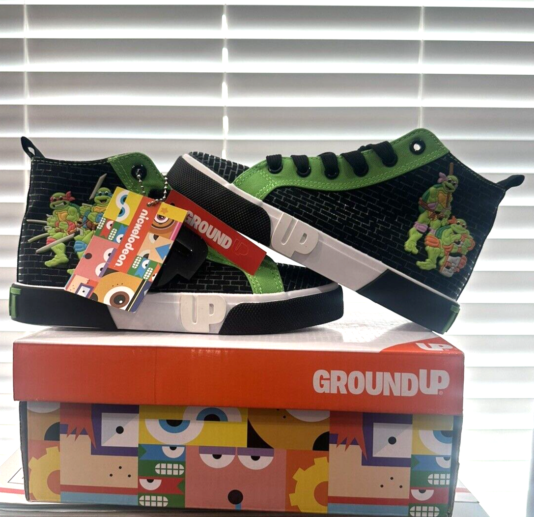 2Y GROUND UP Teenage Mutant Ninja Turtle High Top Sneakers