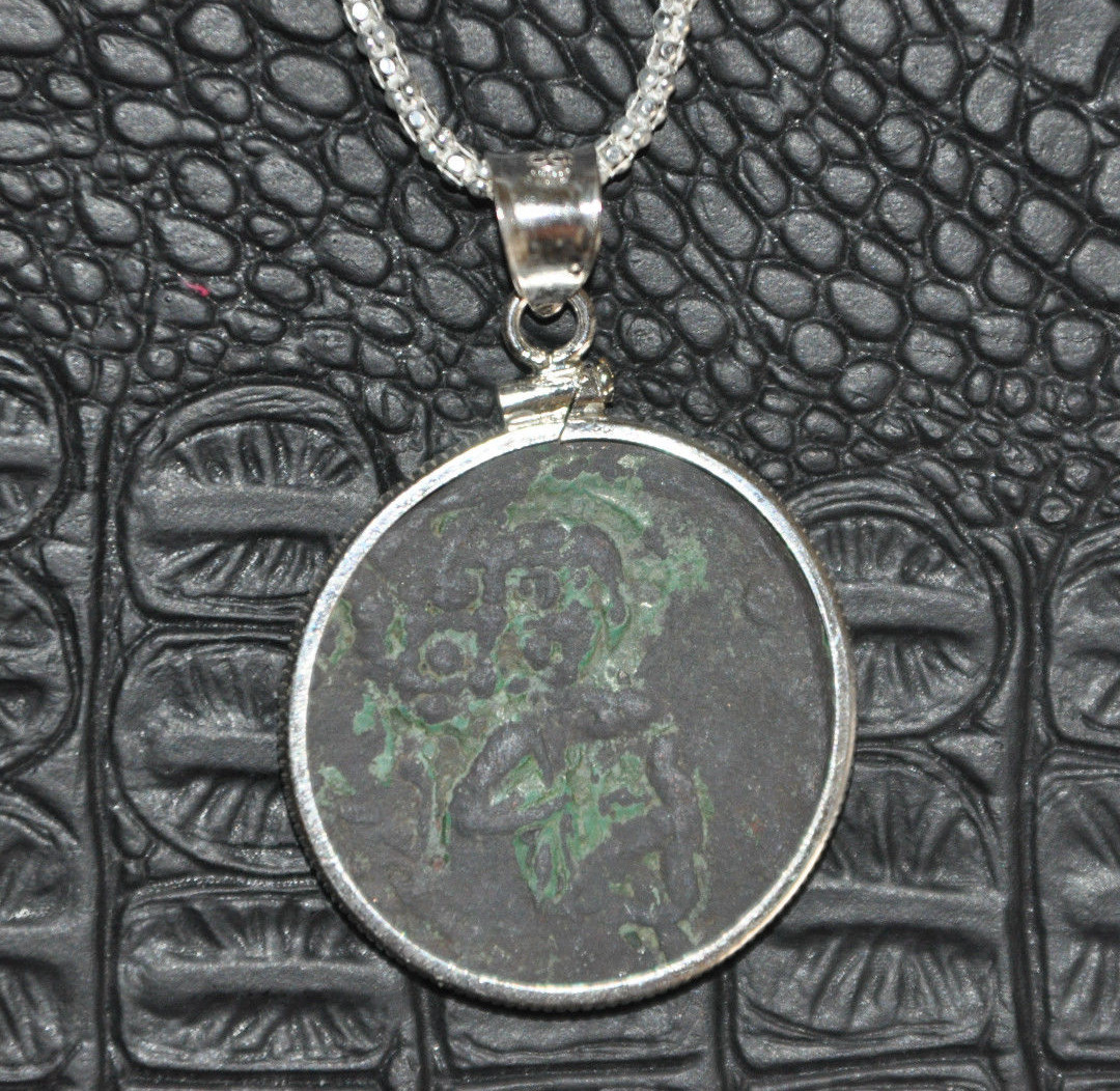 Authentisch Östlich Römische Reich Byzantinisch Jesus Christ Münze 925 Sterling