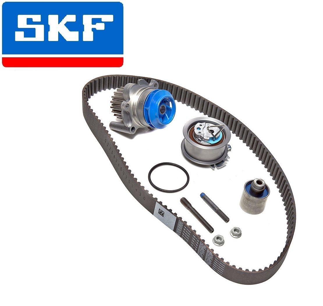 SKF Timing Belt Kit Water Pump VW Bora Caddy Eos Golf 2.0 1.9 TDI