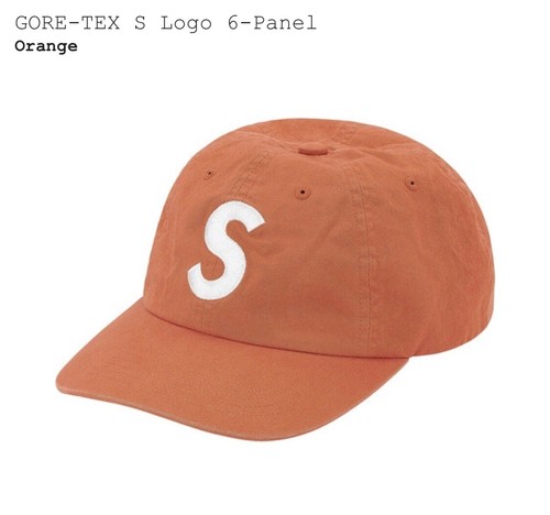 Supreme Gore-Tex S Logo 6-Panel Hat Orange (New) | eBay