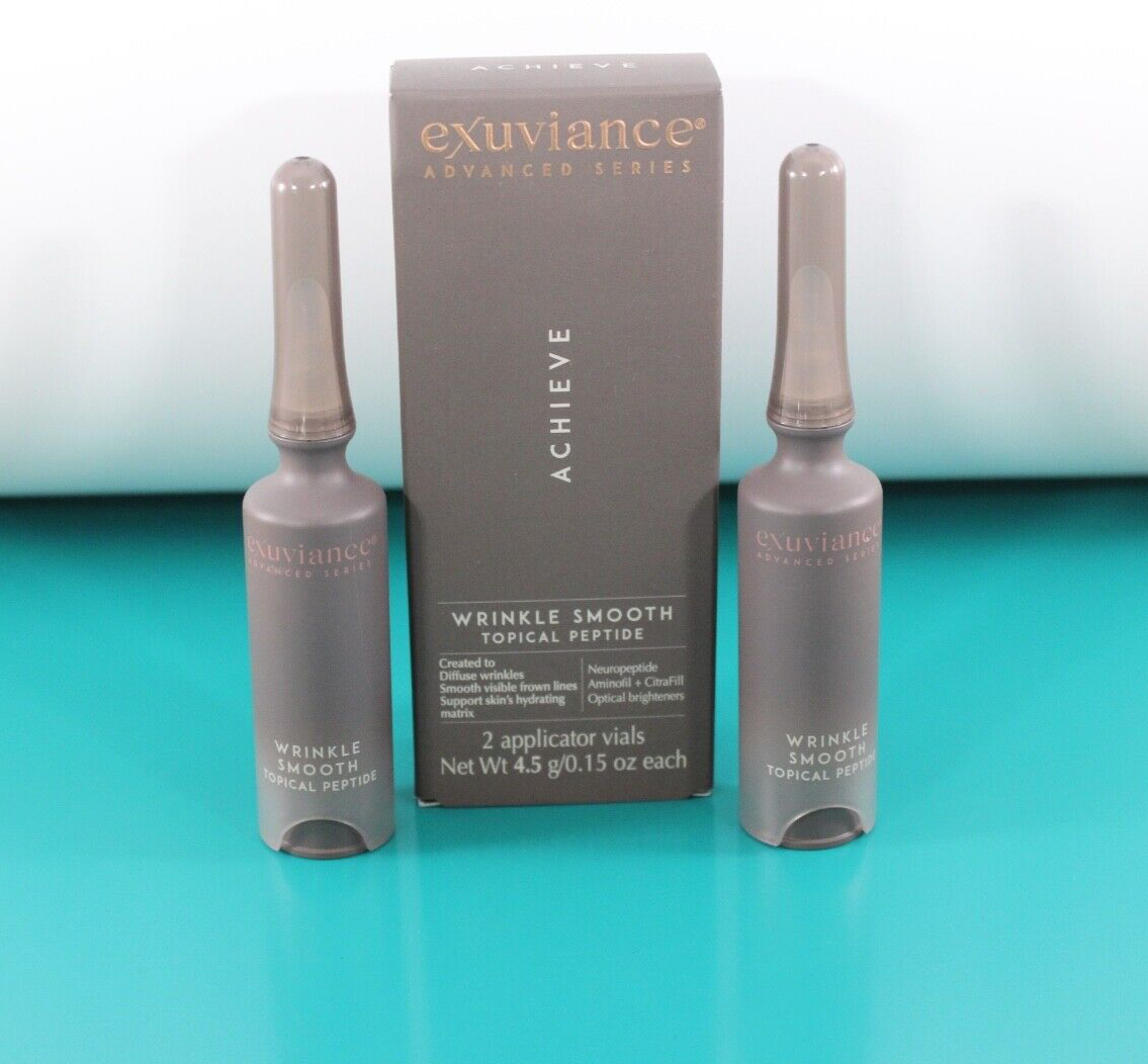 Exuviance Achieve Wrinkle Smooth Topical Reptile 2 Applicator Vials 0.15 OZ  #16