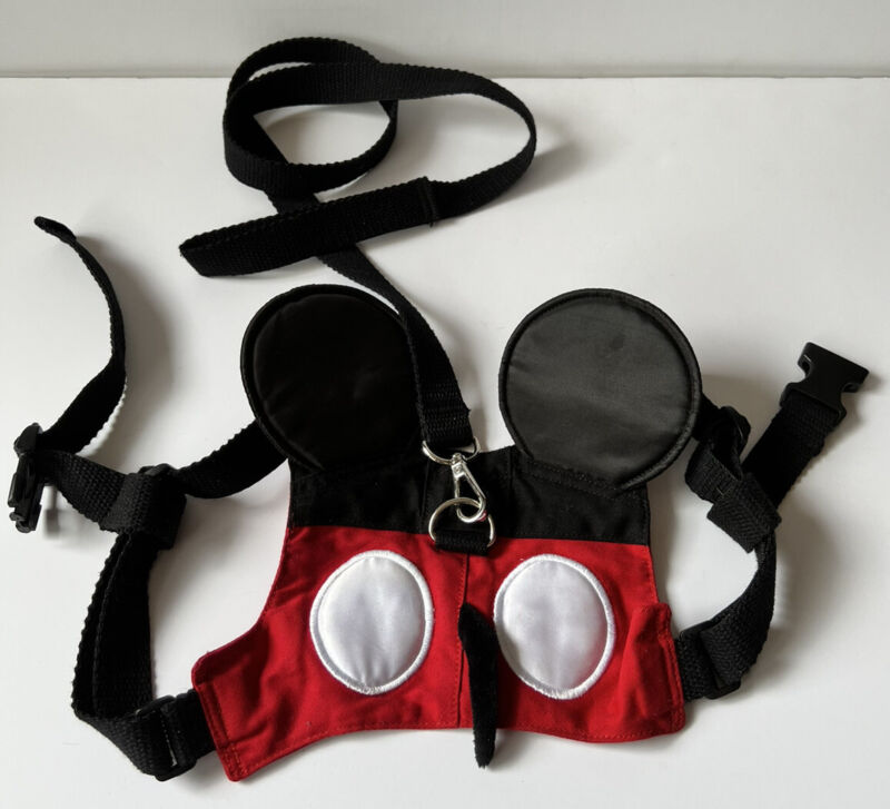 Child Toddler Safety Harness Mickey Mouse Leash Detachable  Disney