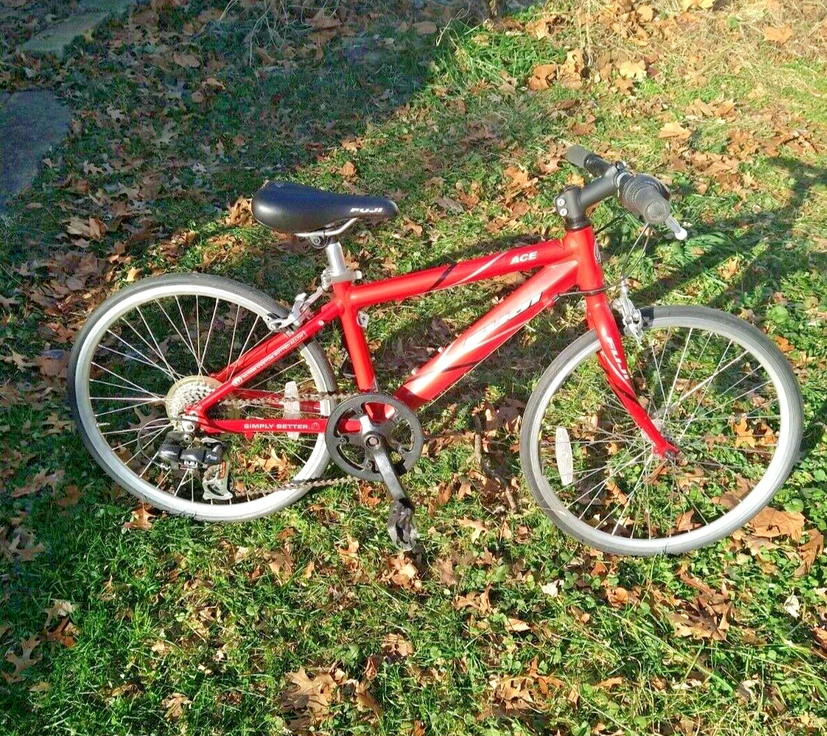Fuji ACE20 Brilliant Red キッズロードバイク　レッド FUJI（フジ） 2020年モデル ACE 20 （エース20） [子供
