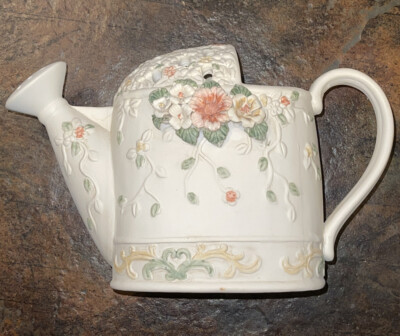 Floral Ceramic Water Can from Home Elements