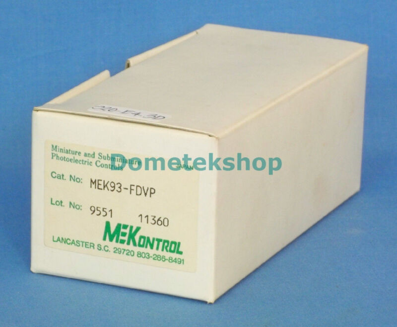 MEKontrol MEK93-FDVP Miniature and Subminiature Photoelectric Control