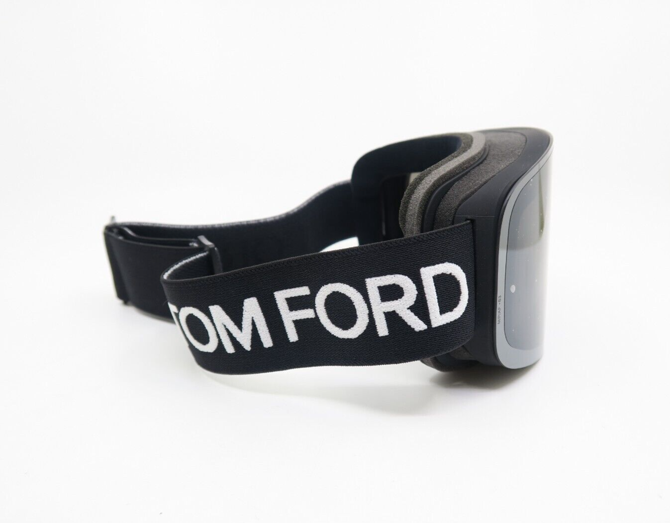 Pre-owned Tom Ford Tf1124 001c Ski Goggles Interchangeable Grey/bronze Photochromic Mask In Grey And Replacement Bronze.