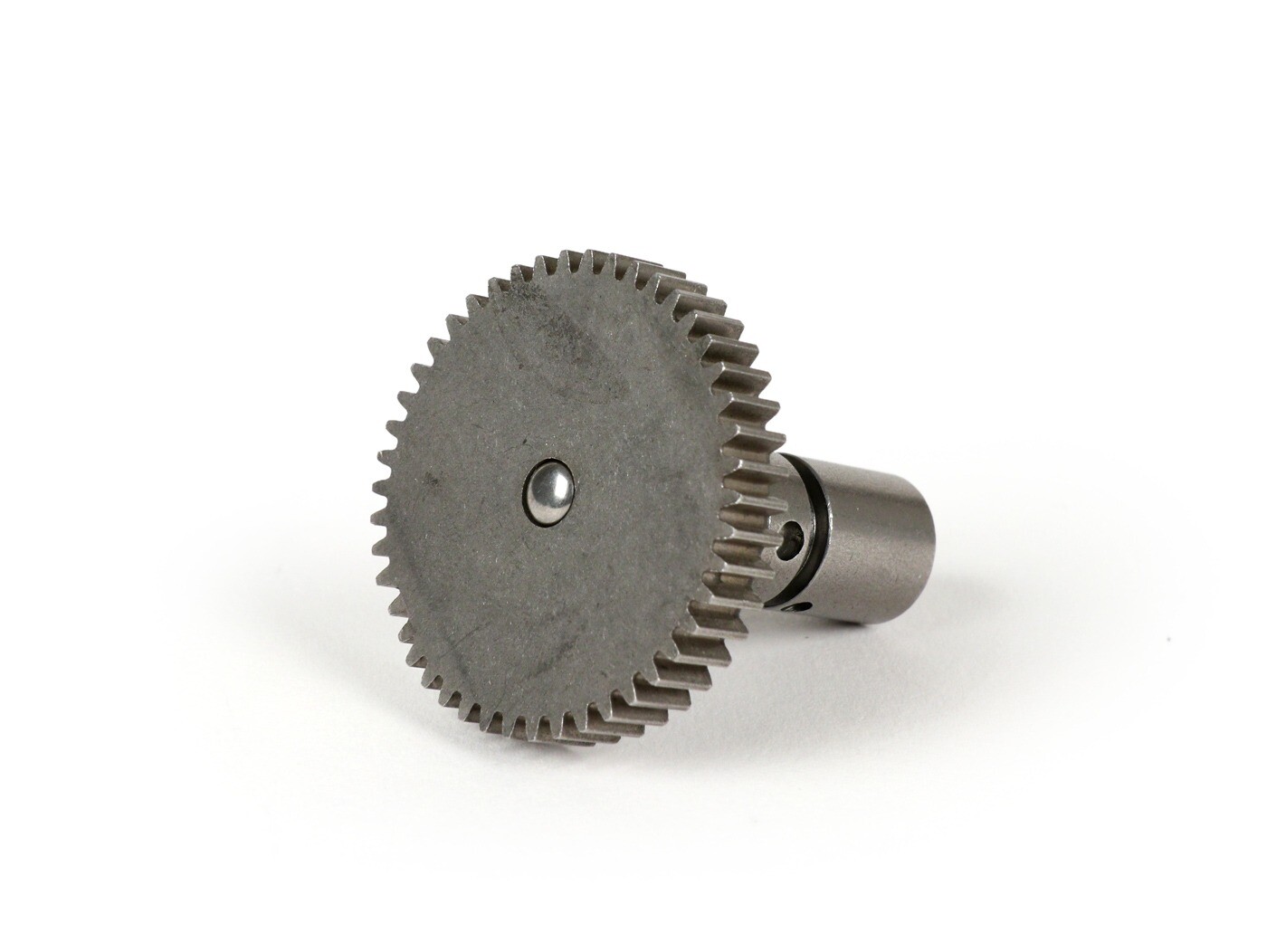 Vespa Autolube Oil Pump Drive Cog Gear & Shaft PX PE T5  