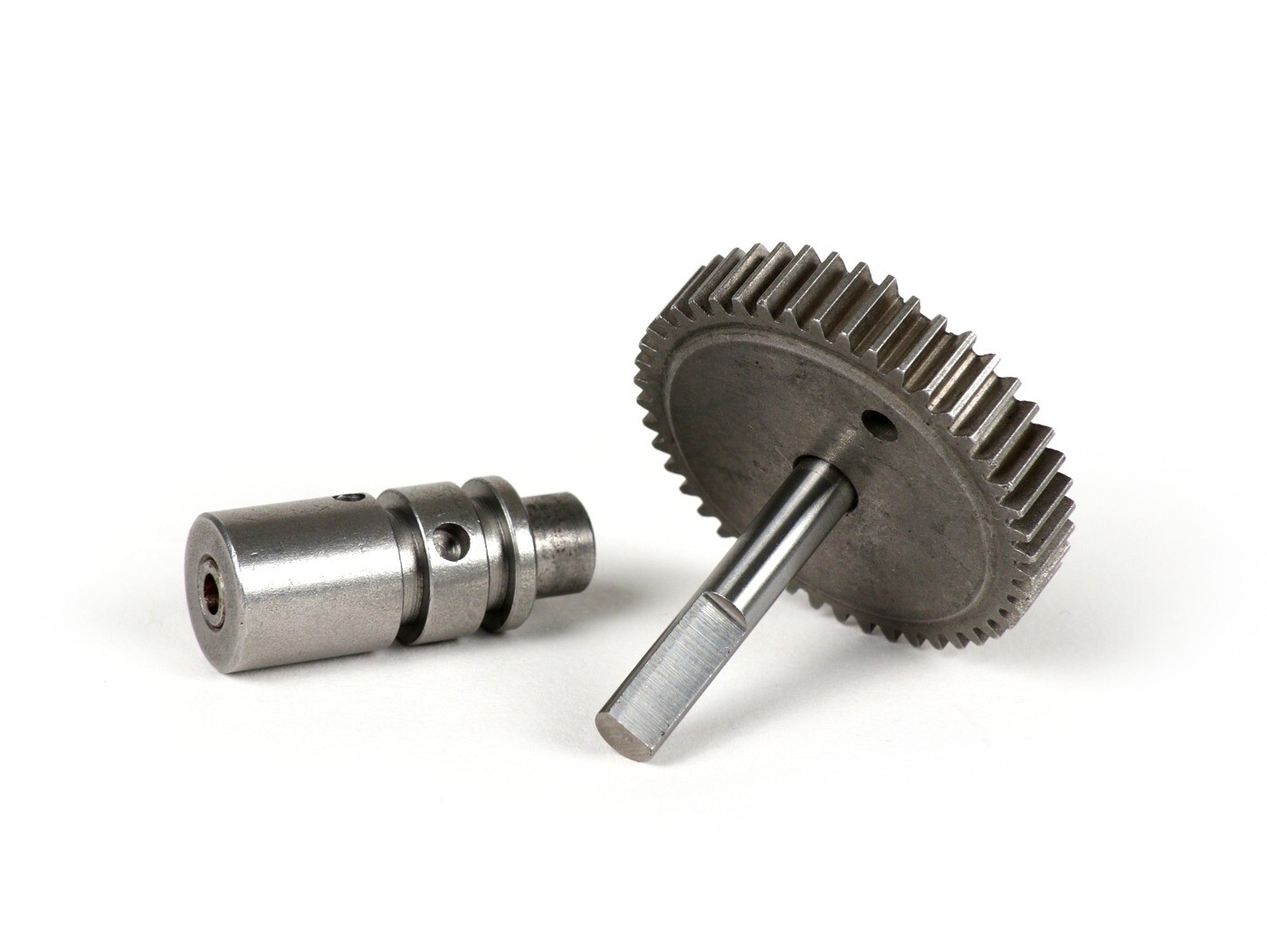 Vespa Autolube Oil Pump Drive Cog Gear & Shaft PX PE T5  