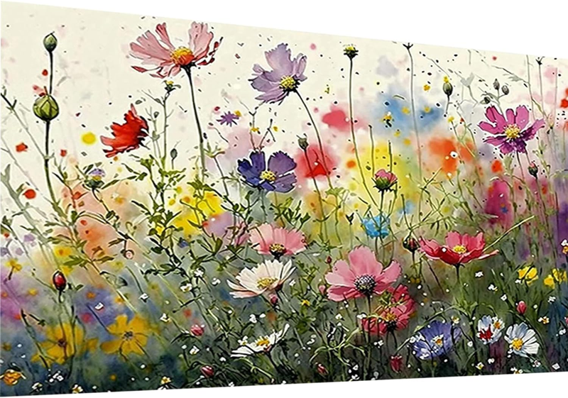Flowers Diamond Painting kits for Adults(16x24in)-Large Diamond art Painting for