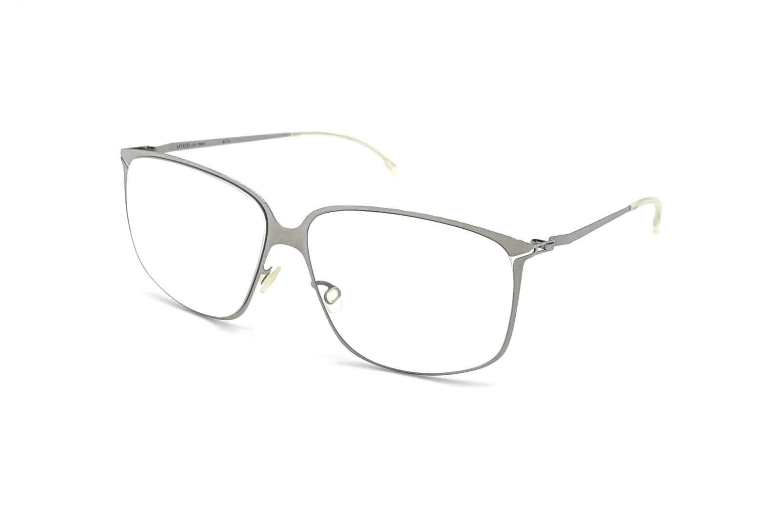 MYKITA PEPPI 051 Shiny Silver / Clear Lenses 59mm Eyeglasses