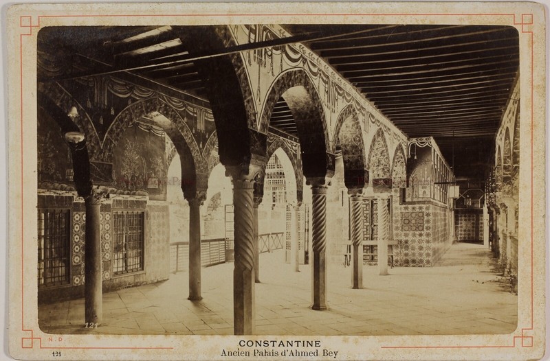 Ancien Palais Ahmed-Bey Constantine AlgÃ©Rie Photo P15ln56 Vintage Albumine 