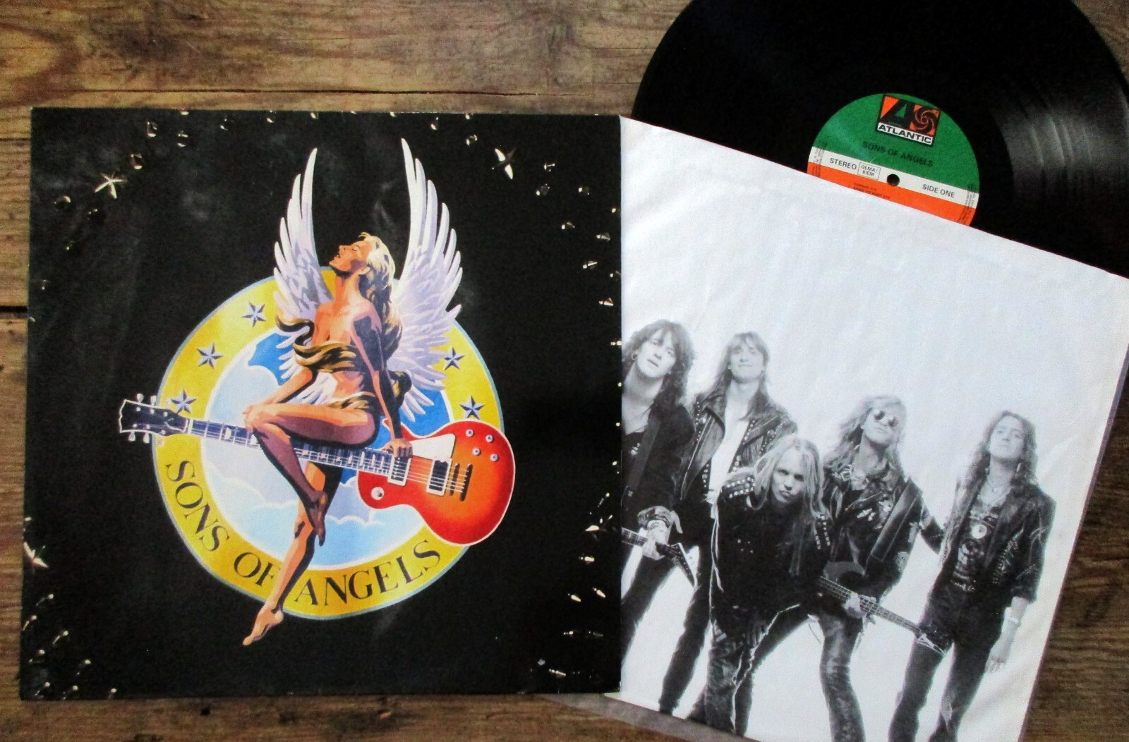 SONS OF ANGELS - Self titled (1990) Vinyl, LP Atlantic 7567