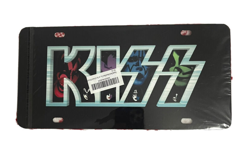 KISS  - Car Vanity Tag  - License Plate FAST FREE SHIPPING