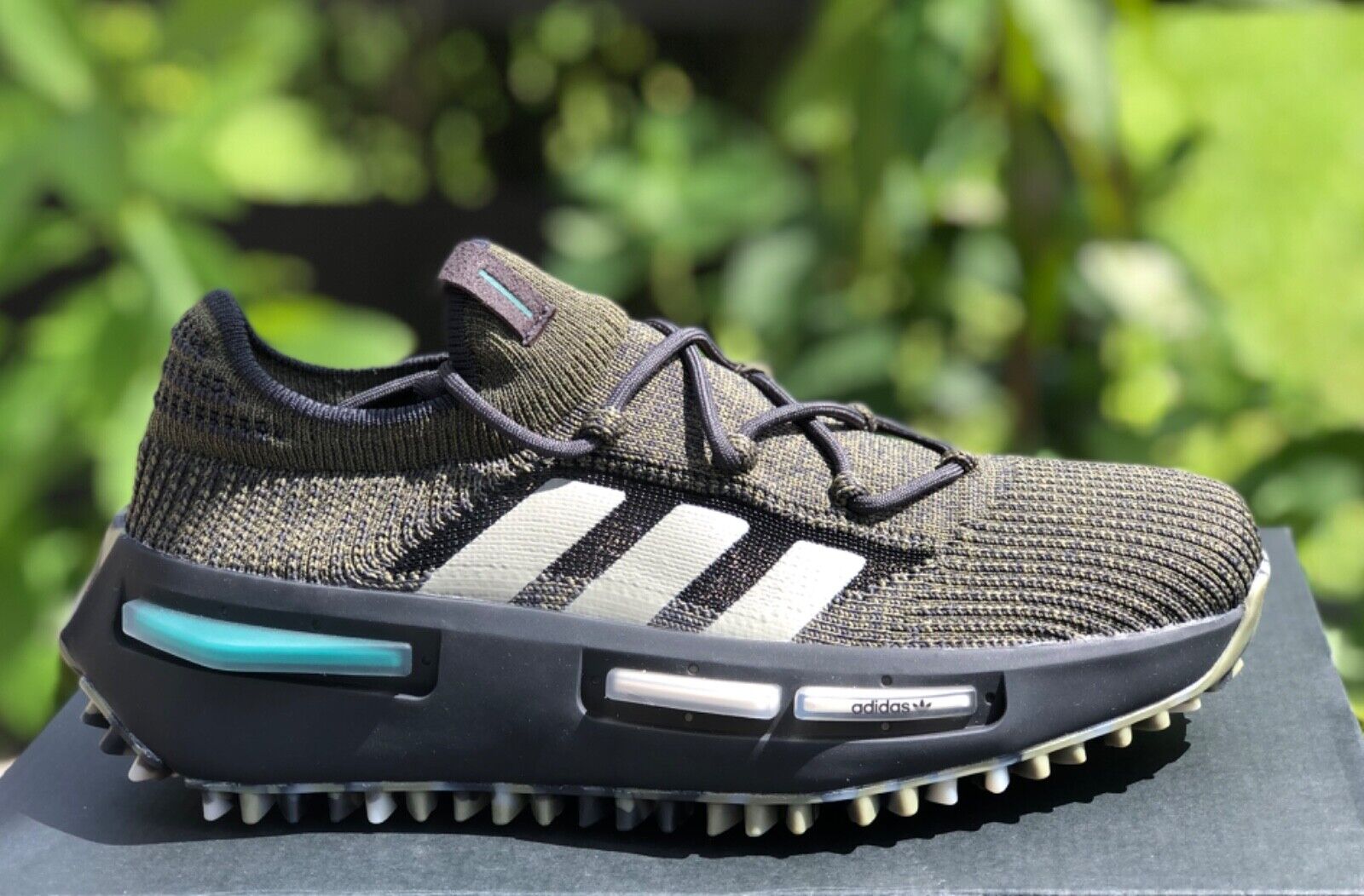 Size 7 - Adidas NMD S1 J FOCOLI Carbon Low Mens Shoes Black Size 7 - Adidas NMD S1 J FOCOLI Carbon Low Mens Shoes Black