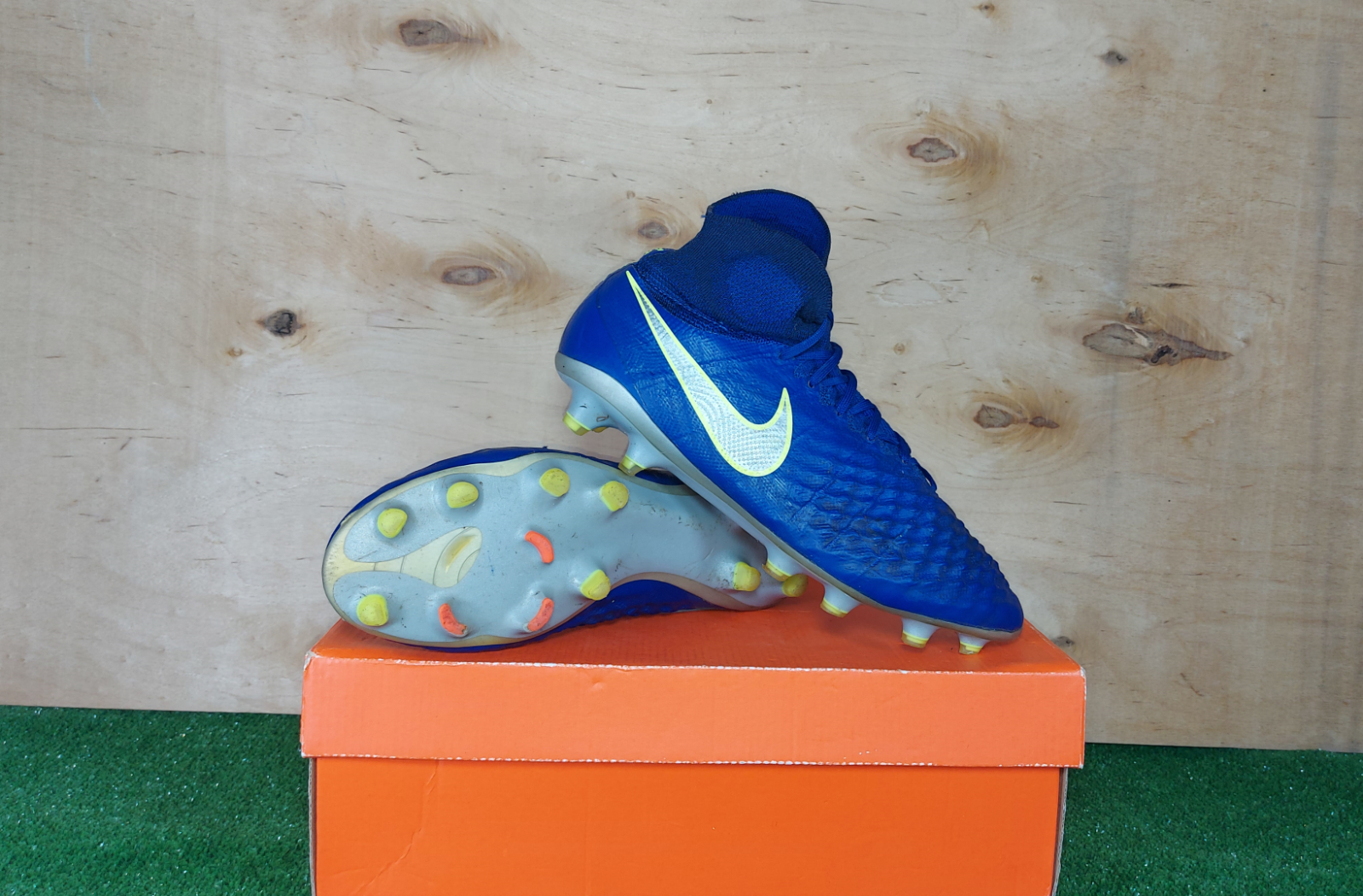 Nike Magista Obra II FG 844595-409 Elit Blue boots Cleats mens  Football/Soccers | eBay
