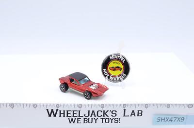 Python Red Hot Wheels 1967 1968 Mattel Vintage Redline RL w/ Button NICE!