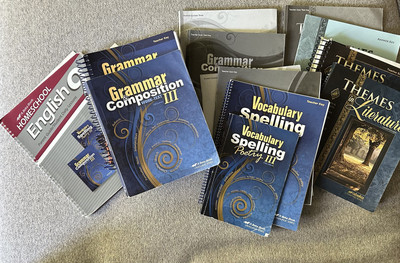 Abeka 9th Grade English Student Kit and Teacher Kit. 13 books TOTAL. 4th edition