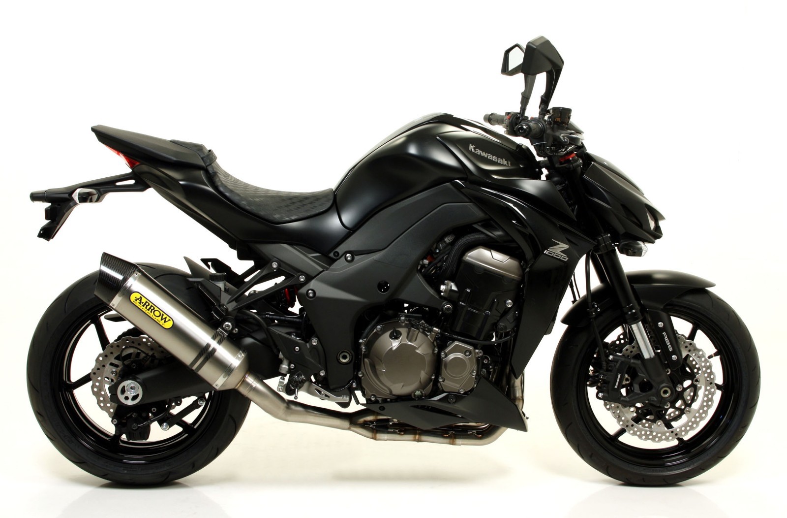 カマンゲロゲ　AR Arrow Complete Exhaust Racetech Titanium Kawasaki Z 1000