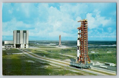 Apollo 4 Transport Pad 39 A Kennedy Space Center FL NASA Vintage Chrome Postcard
