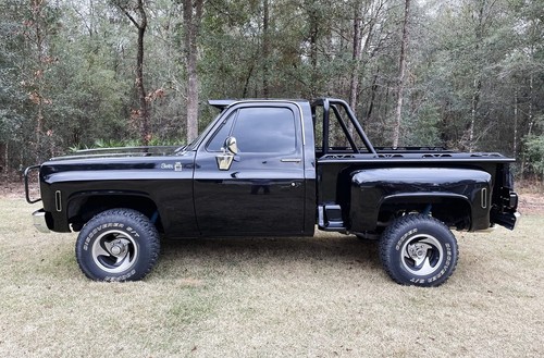 4pc Set Smoke Lens White Full LED Side Markers For 1975-80 Chevy GMC C/K Truck