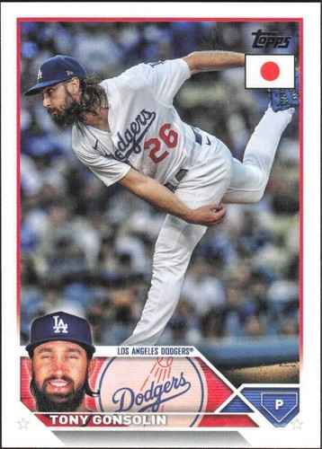 2023 Topps Japan Edition - Tony Gonsolin #63