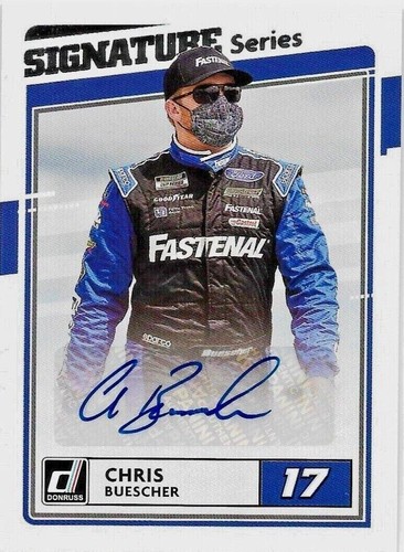 2021 Panini Donruss NASCAR - Chris Buescher #SS-CB