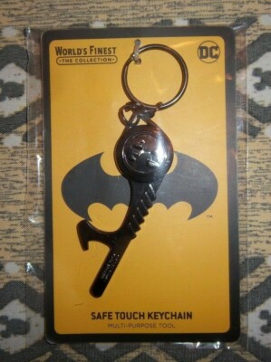 DC Worlds Finest Collection Batman Safe Touch Keychain Culturefly Exclusive New