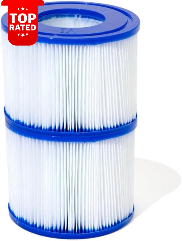 Lay-Z-Spa Filter Cartridge Size VI Twin Pack 6 Count Replacement Spa Filters