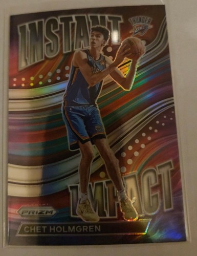 2022-23 Panini Prizm Instant Impact Silver Chet Holmgren