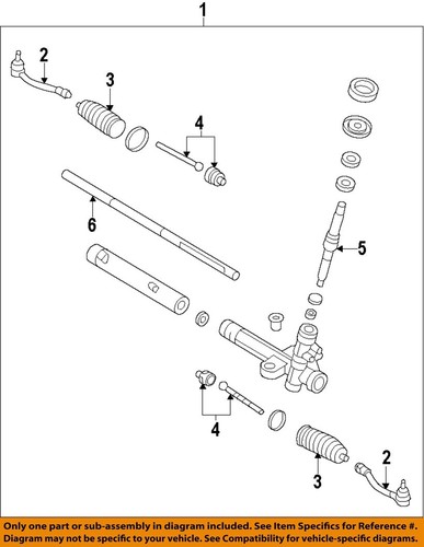 の子様 ✓Genuine✓ Inner Steering Tie Rod Hyundai Tucson 16-21 Kia