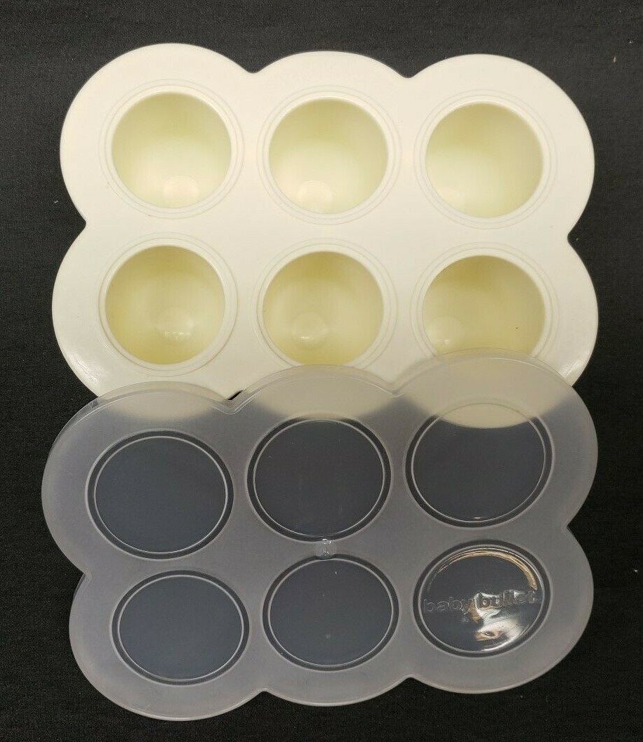 Magic Baby Bullet Food Processor Replacement Silicone Freezer Batch Tray