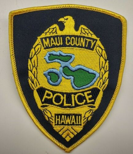 Maui County Hawaii Police Patch