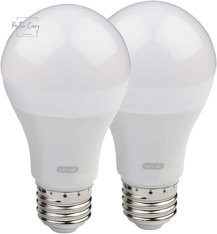 GLEDB2-R2 2 Pack Garage Door Opener LED LIGHT BULB, 4000K,White