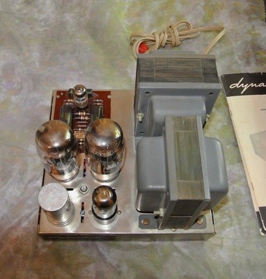 Vintage Dynakit MARK III Tube Amplifier with  Instruction Manual Prof Serviced