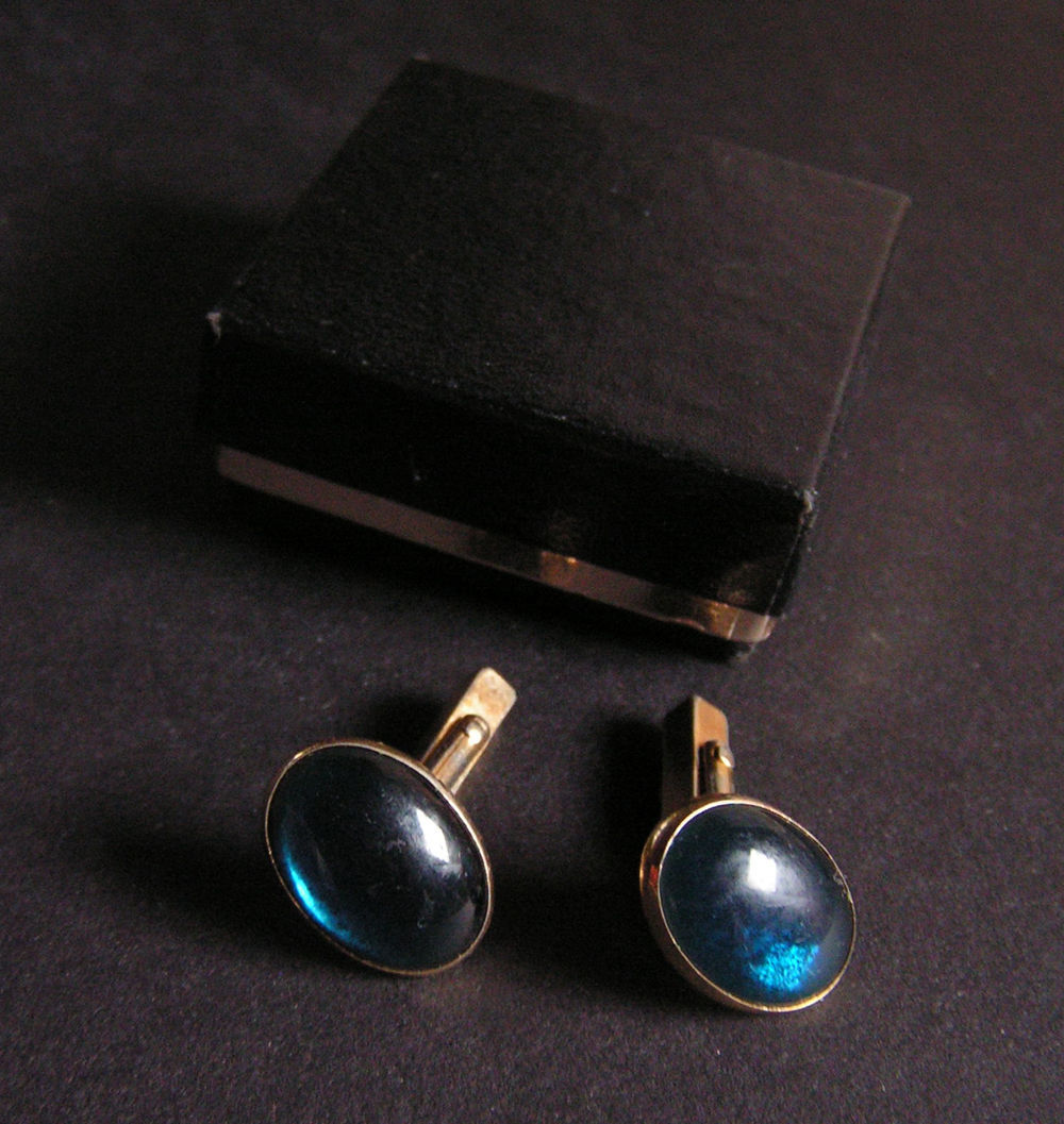 Gemelos de vidrio Swank para hombre