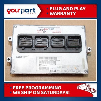 13 DODGE DURANGO 5.7L PCM ECM ECU ENGINE CONTROL COMPUTER 68170467AF TESTED