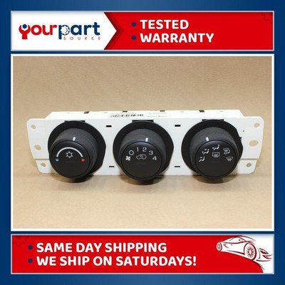 06-10 HUMMER H3 TEMPERATURE CLIMATE HEATER CONTROL MODULE 25814719 TESTED
