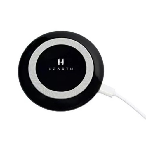Hearth Slim, Convenient Wireless Charger for iPhone X/8/8 Plus - Onyx Black