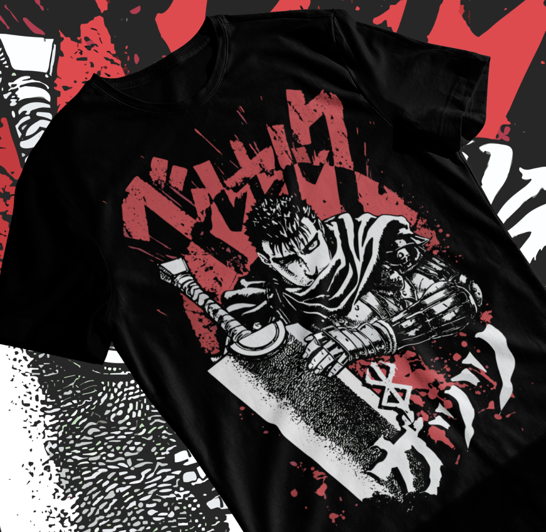 Berserk Guts Logo Shirt Berserk Guts Logo Shirt