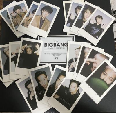 BIGBANG Seasons Greetings Polaroid Photo Card Set K-pop