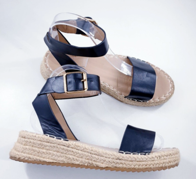 F&f wedge sandals sale