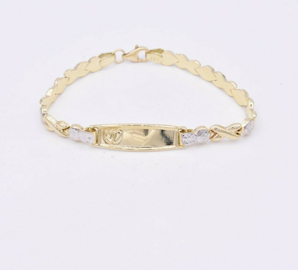 10k xo bracelet