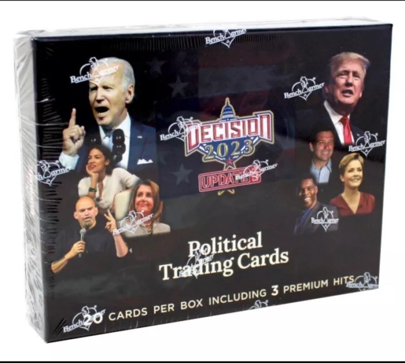 2023 Leaf Decision Update Political Trading Cards Hobby Box Factory