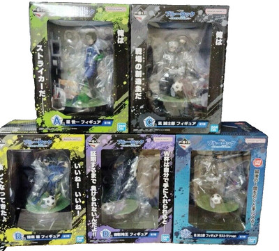 Ichiban Kuji Blue Lock Take up arms Striker Prize A B C D Last One Figure Set