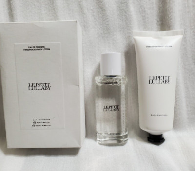 ZARA Le Petit Lullaby- Emotions-Joe Malone- EDP  1.35 oz  +  3.38 oz Lotion NIB