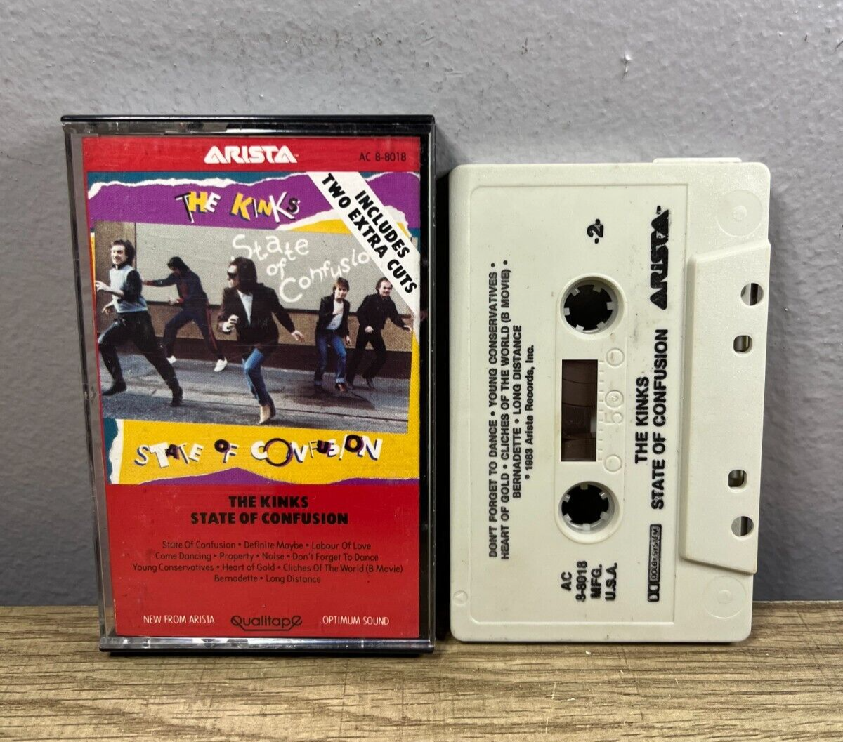 The Kinks - State of Confusion - Cassette - 1983 Arista